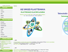 Tablet Screenshot of giz-grozd-plasttehnika.si